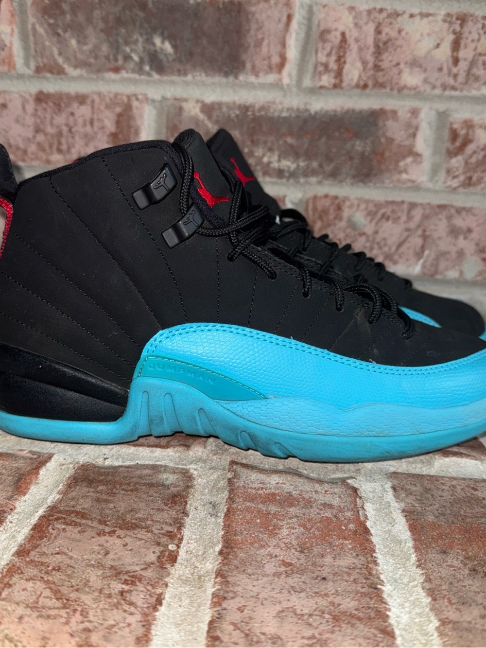 Kids Jordan 12 retro “gamma” high top Shoes size 6y